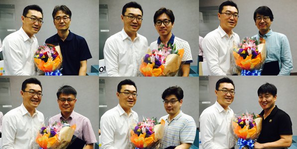 아이온커뮤니케이션즈 2015 장기근속자 포상식 관련 6명의 수상자 아이온커뮤니케이션즈 2015 장기근속자 포상식 관련 6명의 수상자