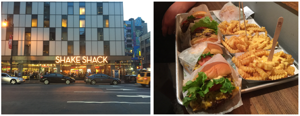 미국 동부에서 맛있기로 소문난 '쉑쉑 버거(shake shake burger)’ 미국 동부에서 맛있기로 소문난 '쉑쉑 버거(shake shake burger)’
