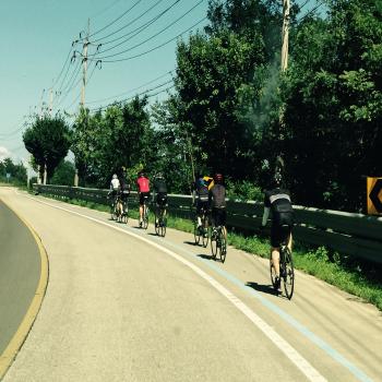 [아이온 사내 자전거 동호회 'i-Rider' 동해안 자전거 종주 현장]