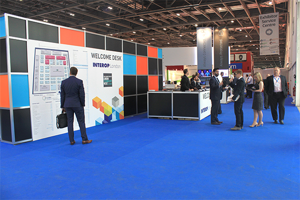 'Interop London 2015' 전시장 안내데스크 'Interop London 2015' 전시장 안내데스크