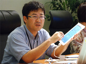 아이온커뮤니케이션 측 담당자 아이온커뮤니케이션 측 담당자