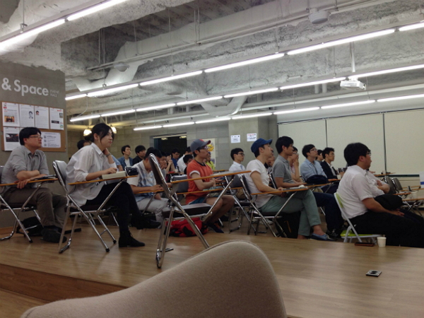 SW개발자 커뮤니티 OKJSP 5월 정기모임, 오재철 대표이사 ‘SW개발자 중요성’ 강연 현장 SW개발자 커뮤니티 OKJSP 5월 정기모임, 오재철 대표이사 ‘SW개발자 중요성’ 강연 현장